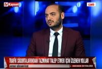Tv Kayseri-Åžeyma Zeynep ile Hukukun ÃœstÃ¼nlÃ¼ÄŸÃ¼/Trafik KazasÄ± TazminatÄ±-Av.GÃ¶khan Ãœlke 10.01.2018